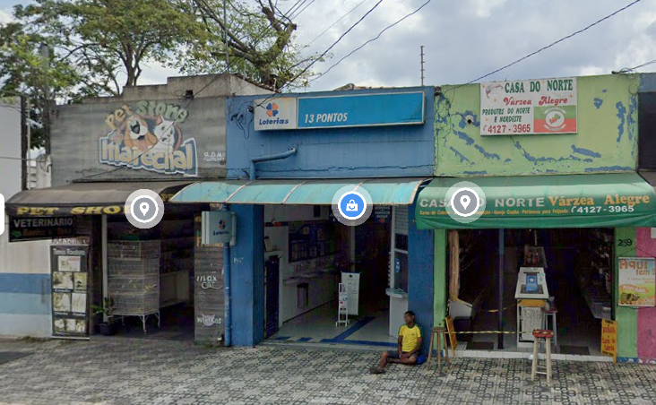 fachada da lotérica em São Bernardo