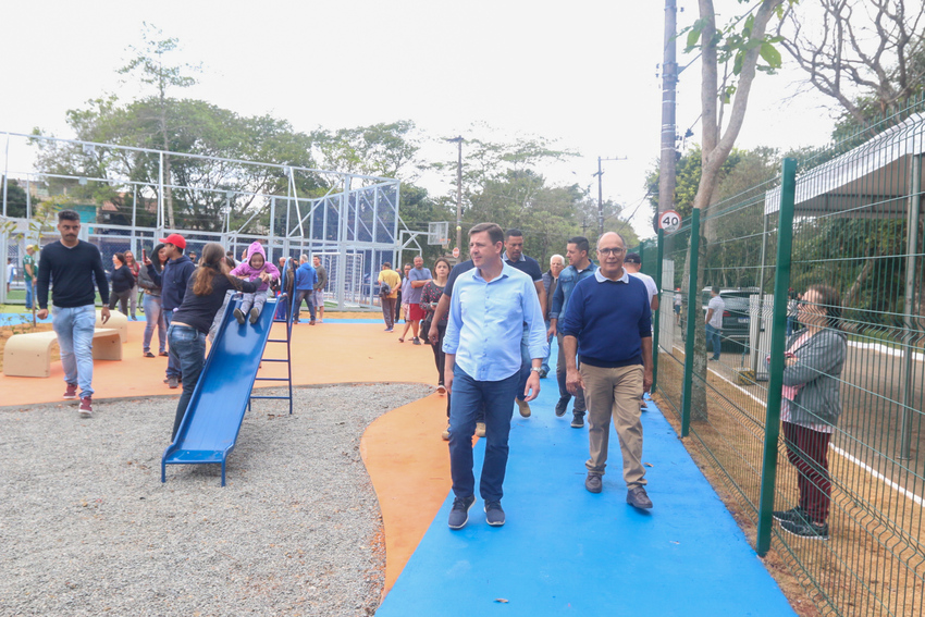 Orlando Morando entrega Praça-Parque no Jardim Senhor do Bonfim