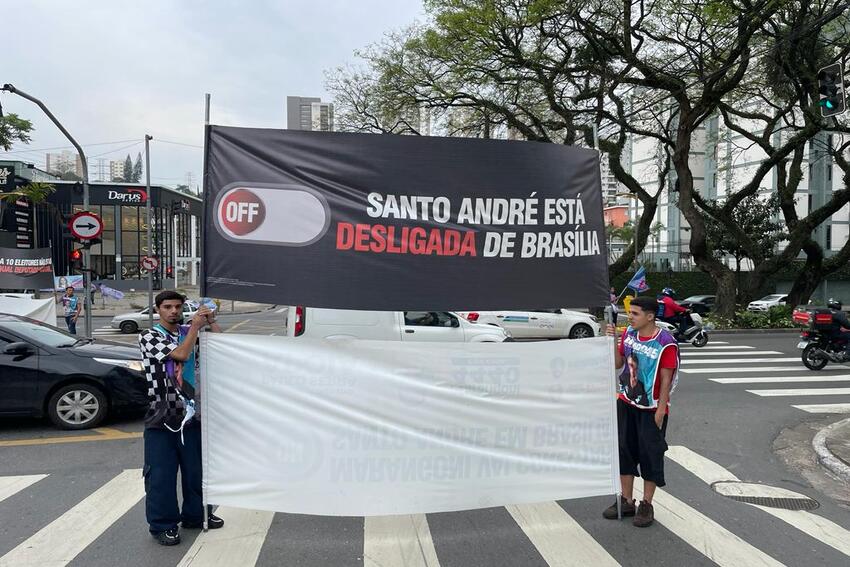 Fernando Marangoni lança campanha inédita de protesto em Santo André