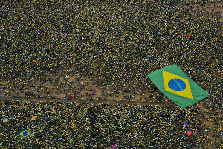 manifestação em Brasília no 7 de setembro
