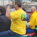 tarcísio de freitas e bolsonaro em motociata