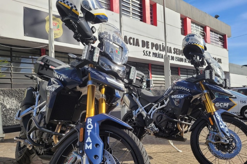 motos da GCM de São Caetano