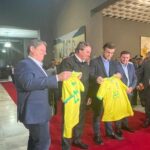 Bolsonaro, Tarcísio e Rodrigo Garcia e Orlando Morando