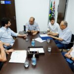 Prefeito Auricchio e o deputado Thiago Auricchio