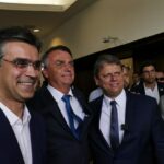 Rodrigo Garcia e Jair Bolsonaro