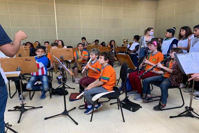 Projeto Solidariedade em Ação promove formação musical a jovens de S.Bernardo