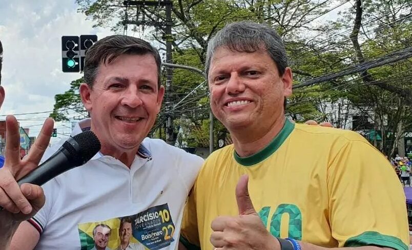 Tarcísio reconhece Orlando Morando como prefeito atuante em sua vitória