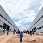 fachada do novo centro logístico da MBigucci