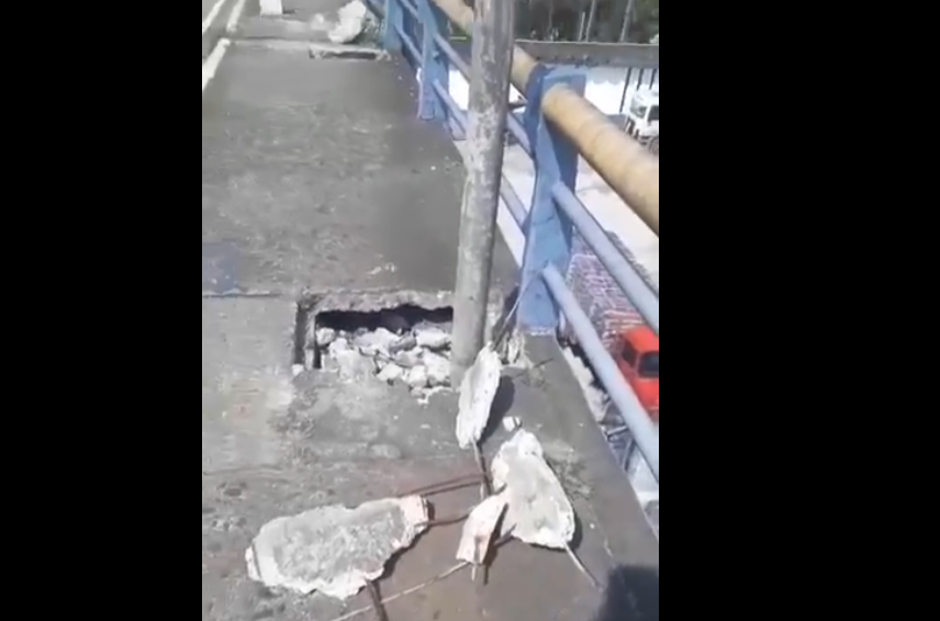 Pedra cai de viaduto e atinge pedestre em Sto.André; Prefeitura alega fatalidade