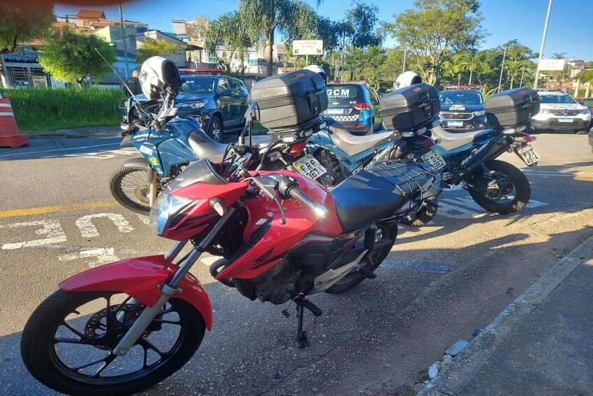 GCM de Santo André prende bandido por roubo de motocicleta