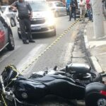 moto de vítima