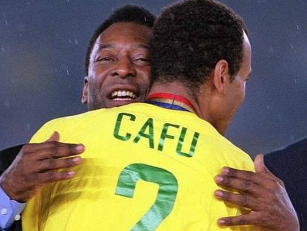 Cafu e Pelé