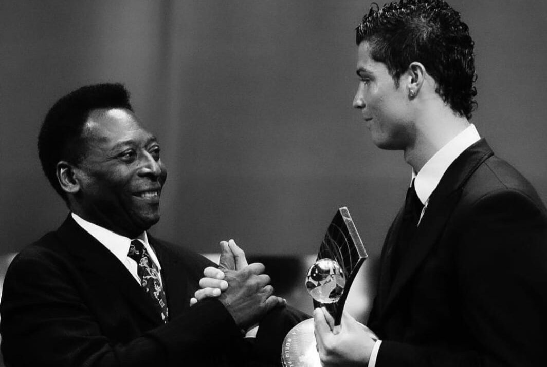 Pelé e Cristiano Ronaldo