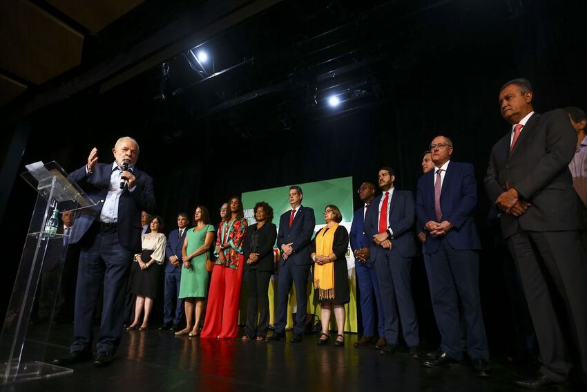 Lula e ministros