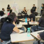 recepcionistas em treinamento em Santo André