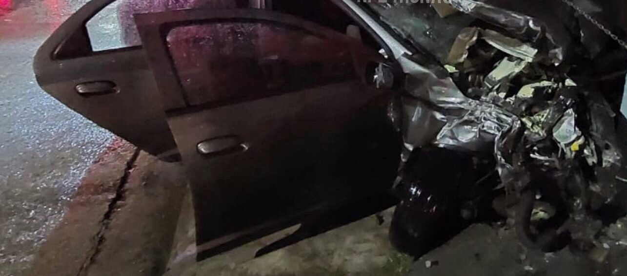 Jovem fica ferido em grave acidente em Ribeirão Pires