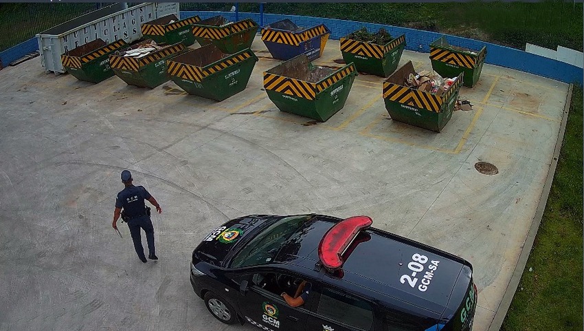 Ladrão é preso por vandalismo e furto em ecoponto de Santo André