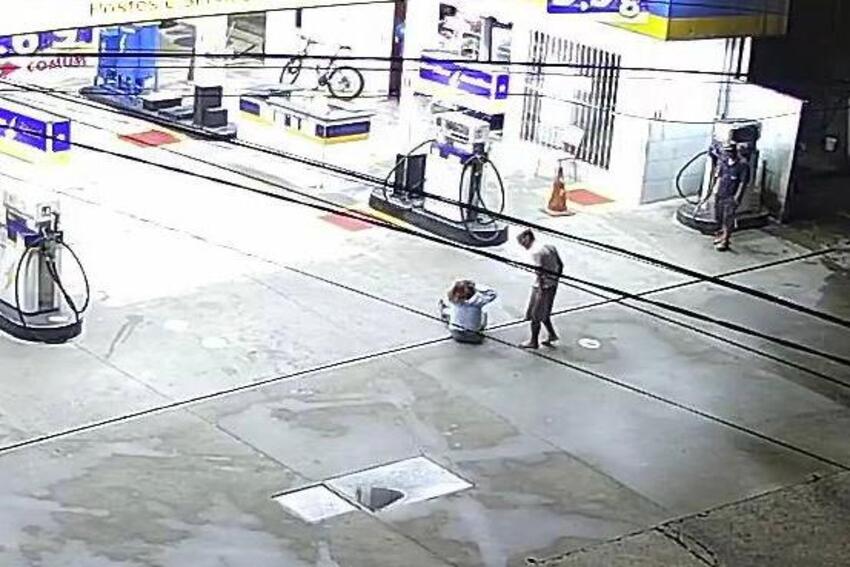 Vídeo: Câmera capta agressão à mulher e GCM de S.Caetano prende homem