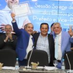 posse de Guto e Rubão