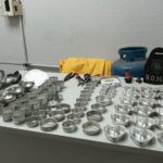 Vários utensílios de cozinha industrial furtados