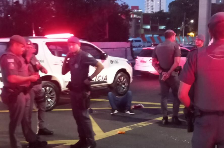 Bandido é baleado por GCM de São Bernardo após roubo de moto