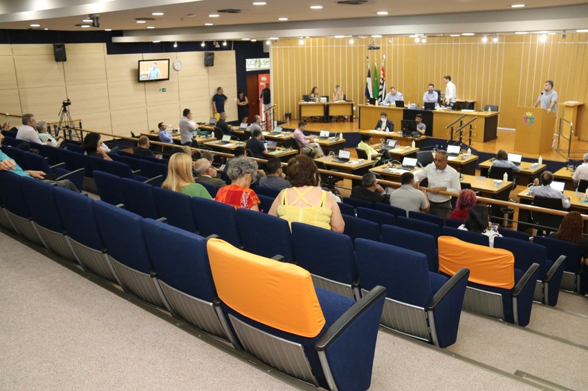 plenário da Câmara de São Caetano