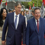 Tarcísio de Freitas durante posse