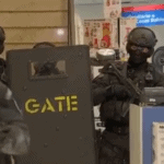 policias do Gate nas Casas Bahia