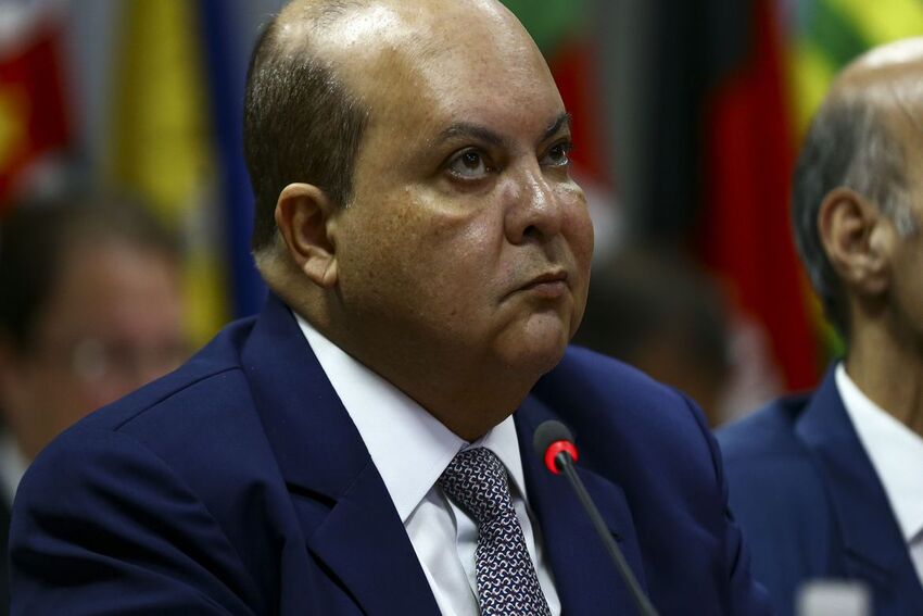 O governador do Distrito Federal, Ibaneis Rocha