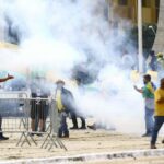 manifestantes em Brasília