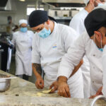 alunos do curso de gastronomia