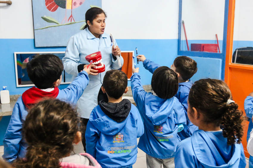 Em S.Bernardo, Programa Escola de Pais orienta sobre imunização e saúde infantil