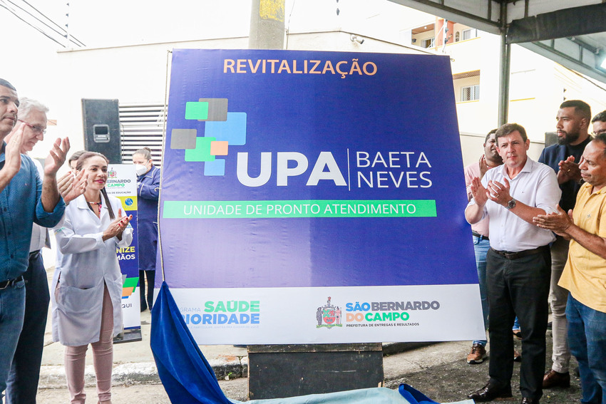Prefeito Orlando Morando anuncia revitalização da UPA Baeta Neves