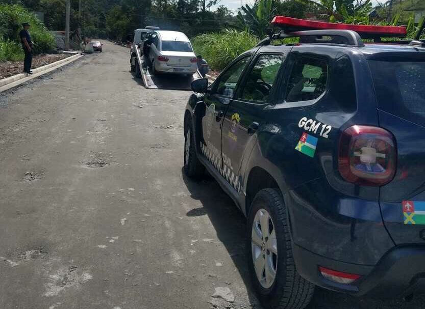 Guarda Municipal de Ribeirão Pires recupera carro roubado