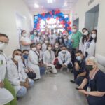 festa para paciente no CHM