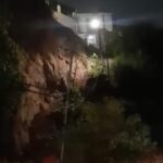 desmoronamento de barranco