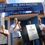 inauguração do Creas