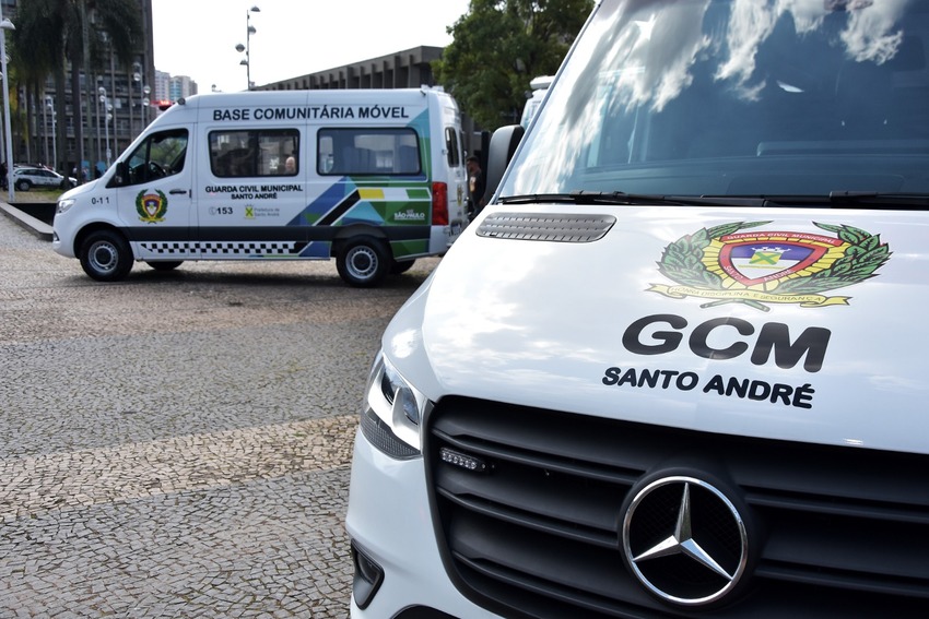 Três bases comunitárias móveis são entregues à GCM de Santo André