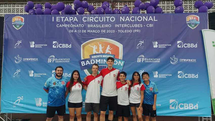 São Caetano conquista medalhas no Campeonato Nacional de Badminton