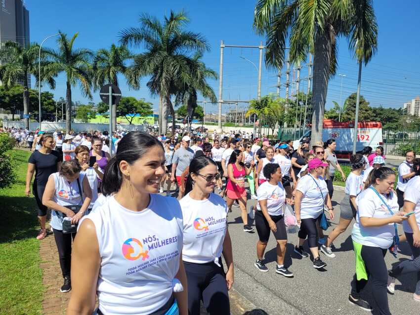 São Caetano reúne 3 mil pessoas em Caminhada das Mulheres