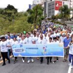 Caminhada de conscientização do autismo