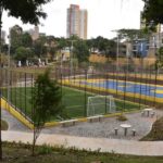 novas quadras esportivas no Parque Central