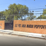 fachada da escola Ana maria Poppovic
