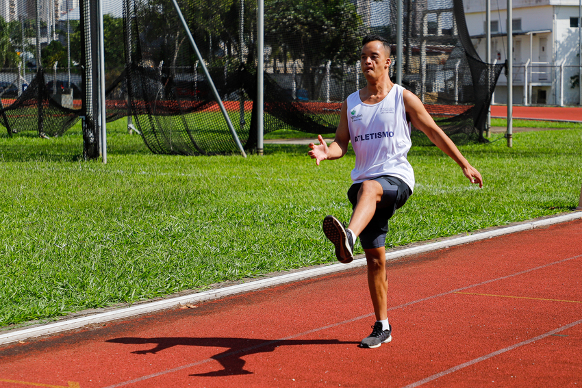 Atleta Paralimpico Mario Torres Filho