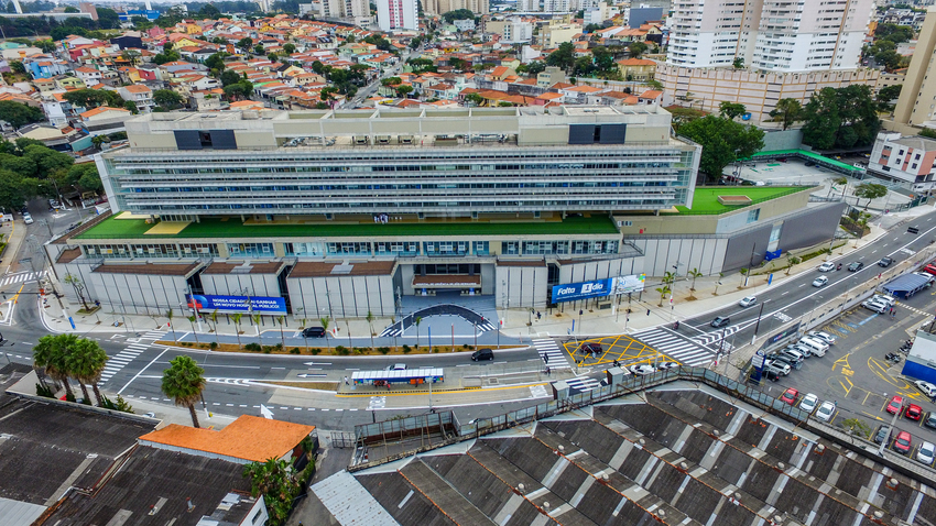 fachada do Hospital de Urgência de São Bernardo