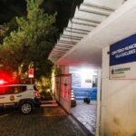 viatura da GCM no cemitério