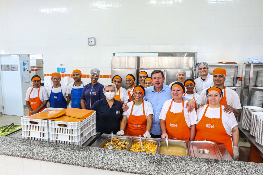 Em S.Bernardo, Bom Prato Assunção completa um ano com 370 mil refeições servidas