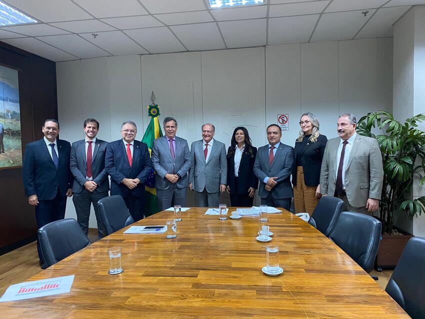 Marcelo Lima participa de reunião com Alckmin sobre reforma tributária