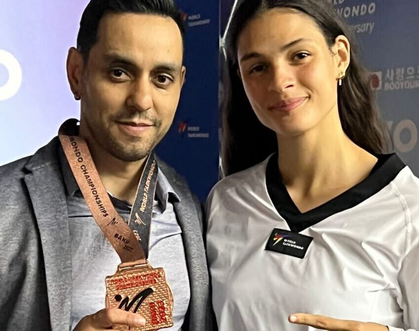 Atleta de S.Caetano ganha primeira medalha do Brasil em  Mundial de Taekwondo