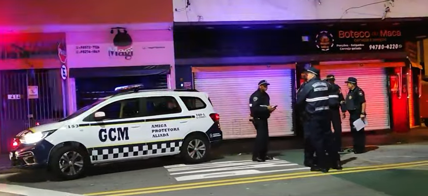Guarda Civil reage a assalto e atinge criminoso em Santo André